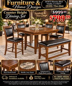 6pcs dining set