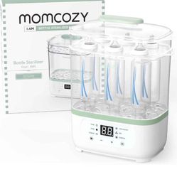 8-in-1 Baby Bottle Steam Sterilizer Momcozy