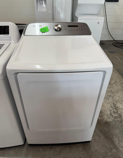 Samsung Electric Dryer – Front Load, White, Clean and Ready