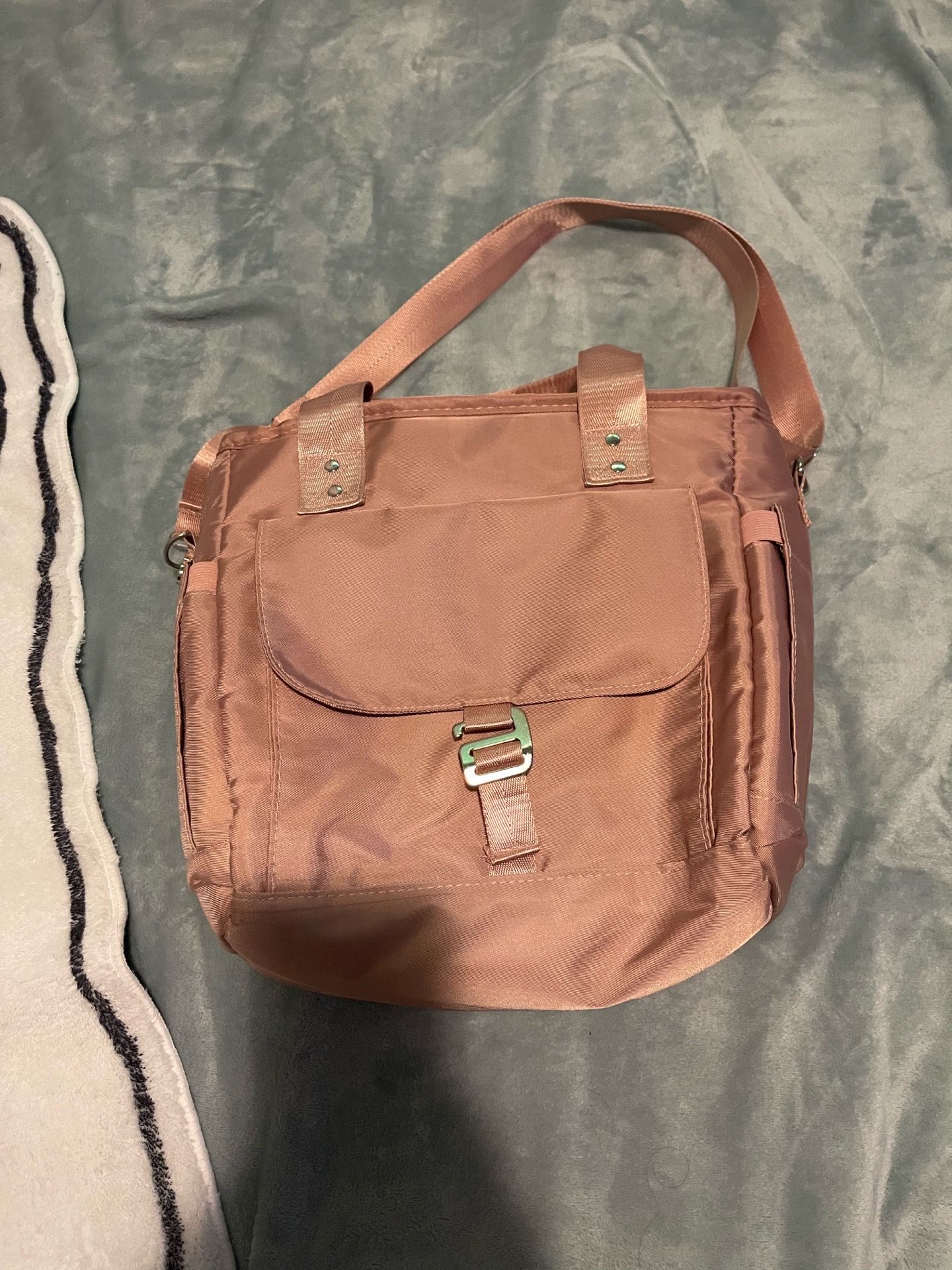 Pink lunch bag