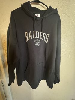 Vintage Embroidered Raiders Hoodie 