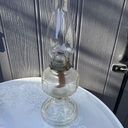 Glass Oil Lamp
