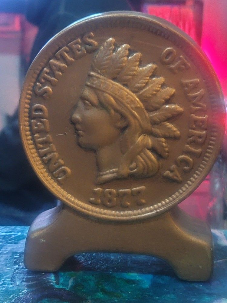 Indian Head Penny Bank