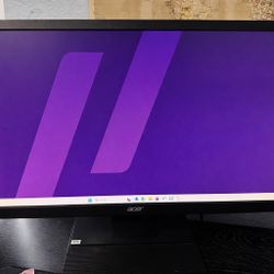 24” Acer Monitor – Clean, Works Perfect – Ready to Use 