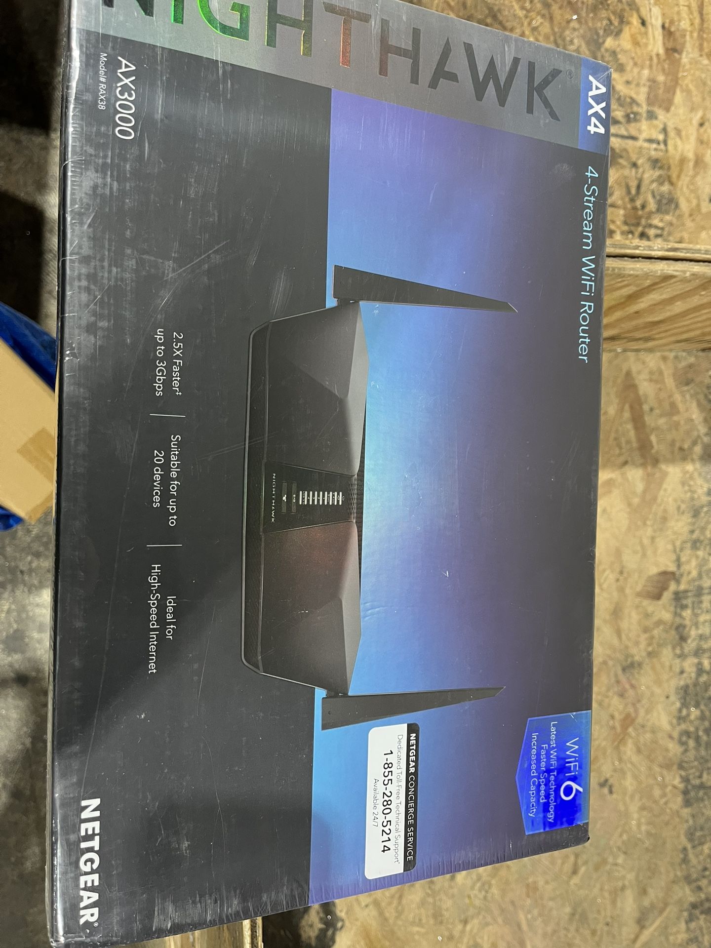 Gaming Night Hawk 4 Stream WiFi Router