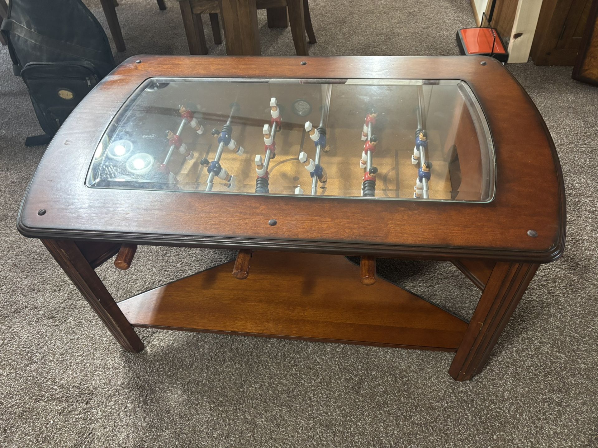 Vintage Foosball Coffee Table