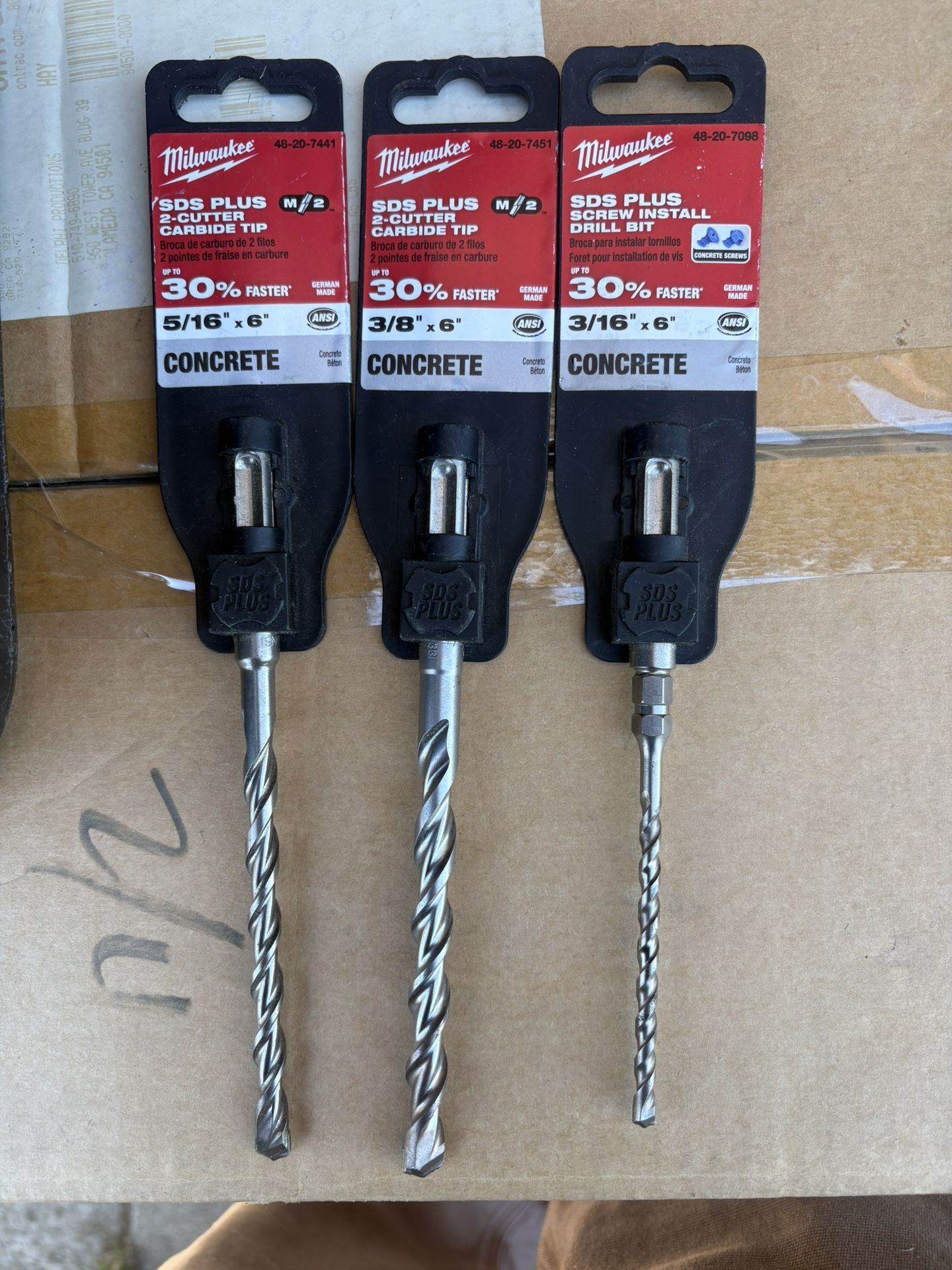 SDS Plus Concrete Bits