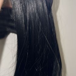 18 Inch Remy 100% Human Hair Clip In Extensions