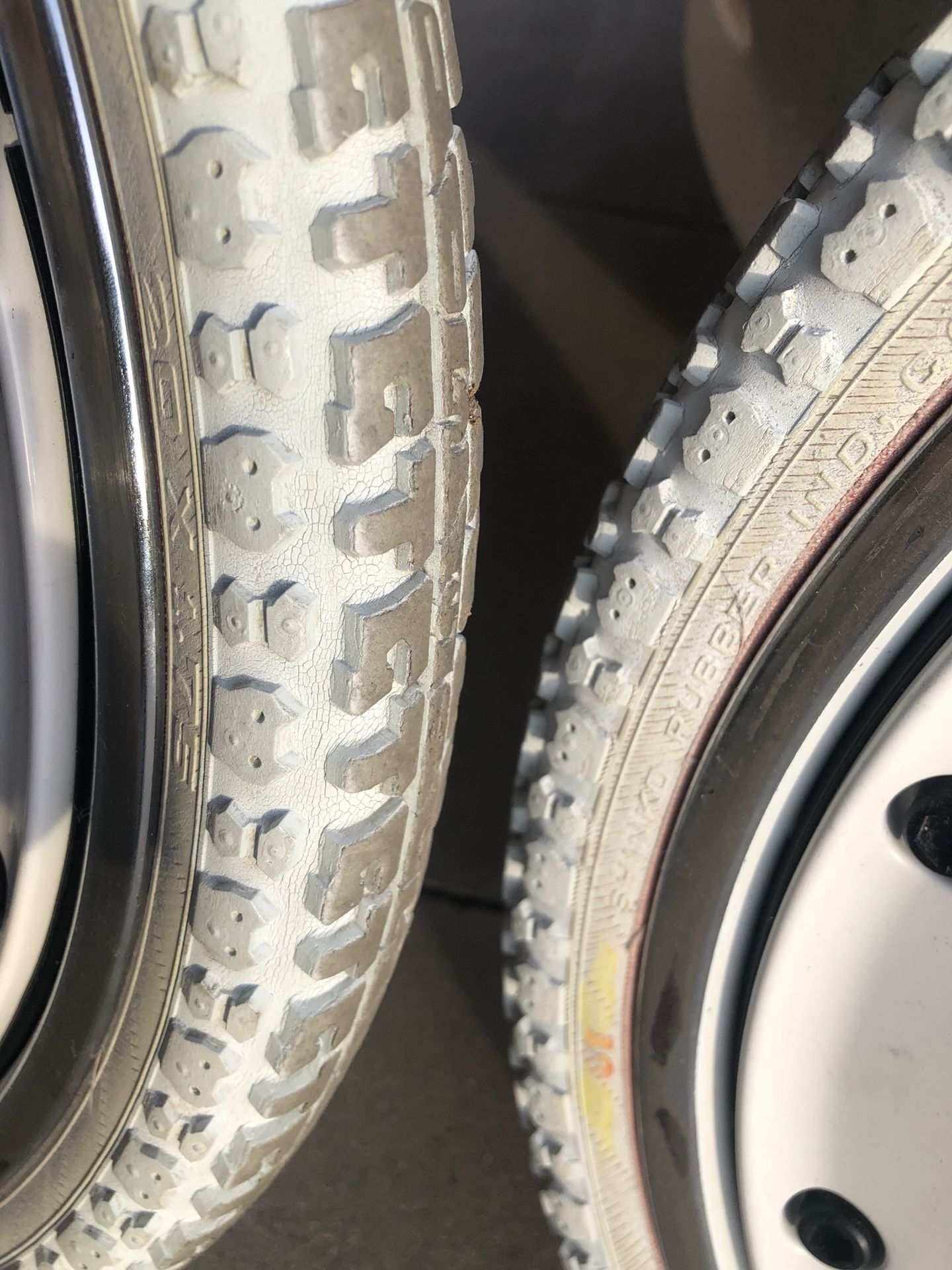 GT Shinko tires white freestyle tires araya wheels old school bmx hutch haro Patterson jmc VDC skyway