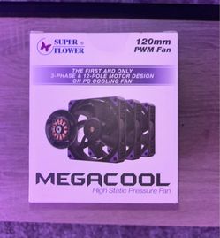 Super Flower 120mm Fans 3 Pack Mega Cool