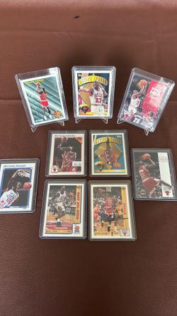 Michael Jordan 9 Card Lot