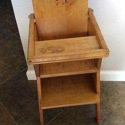 Vintage Doll high chair