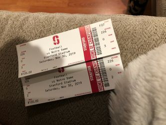 Football Notre Dame vs Standford