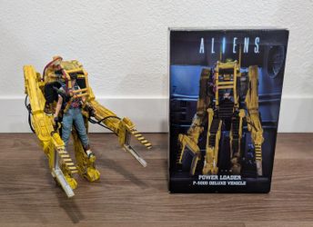 NECA Power Loader P-5000 Deluxe Vehicle w/ Ellen Ripley Aliens Figure