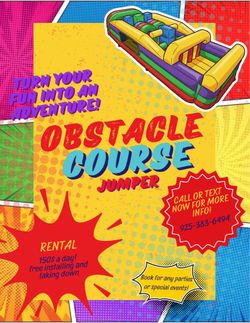 OBSTACLE COURSE JUMPER