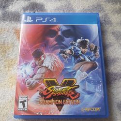 Street Fighter V Champion Edition Ps4