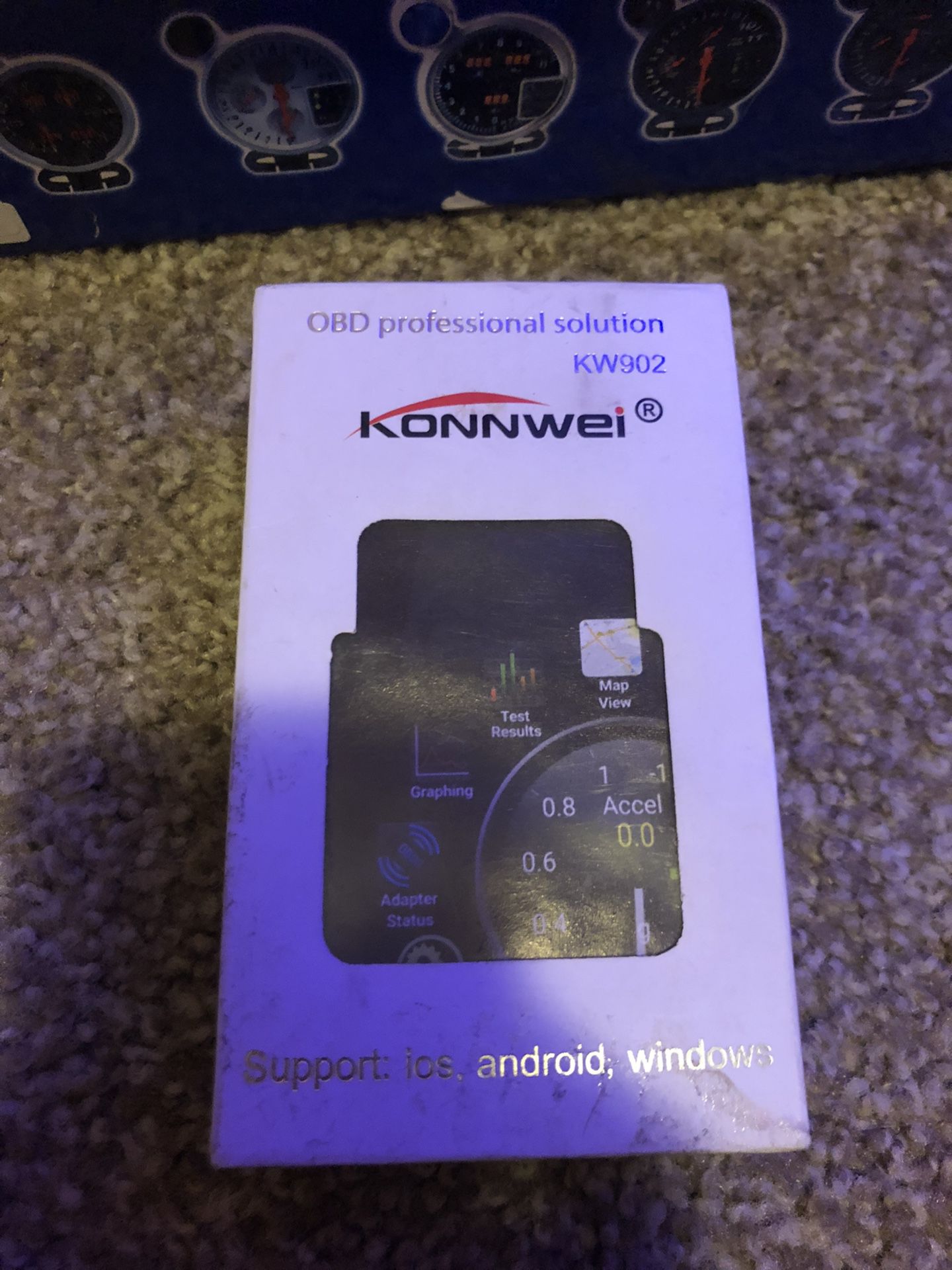 Tachometer Brand New Never Used And Also Brand New Self Diagnosis OBDII Protocol 