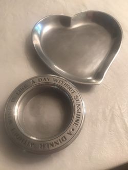 Serving Dish And wine Coaster 