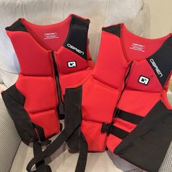 OBRIEN life jackets