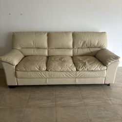 Cream Sofa