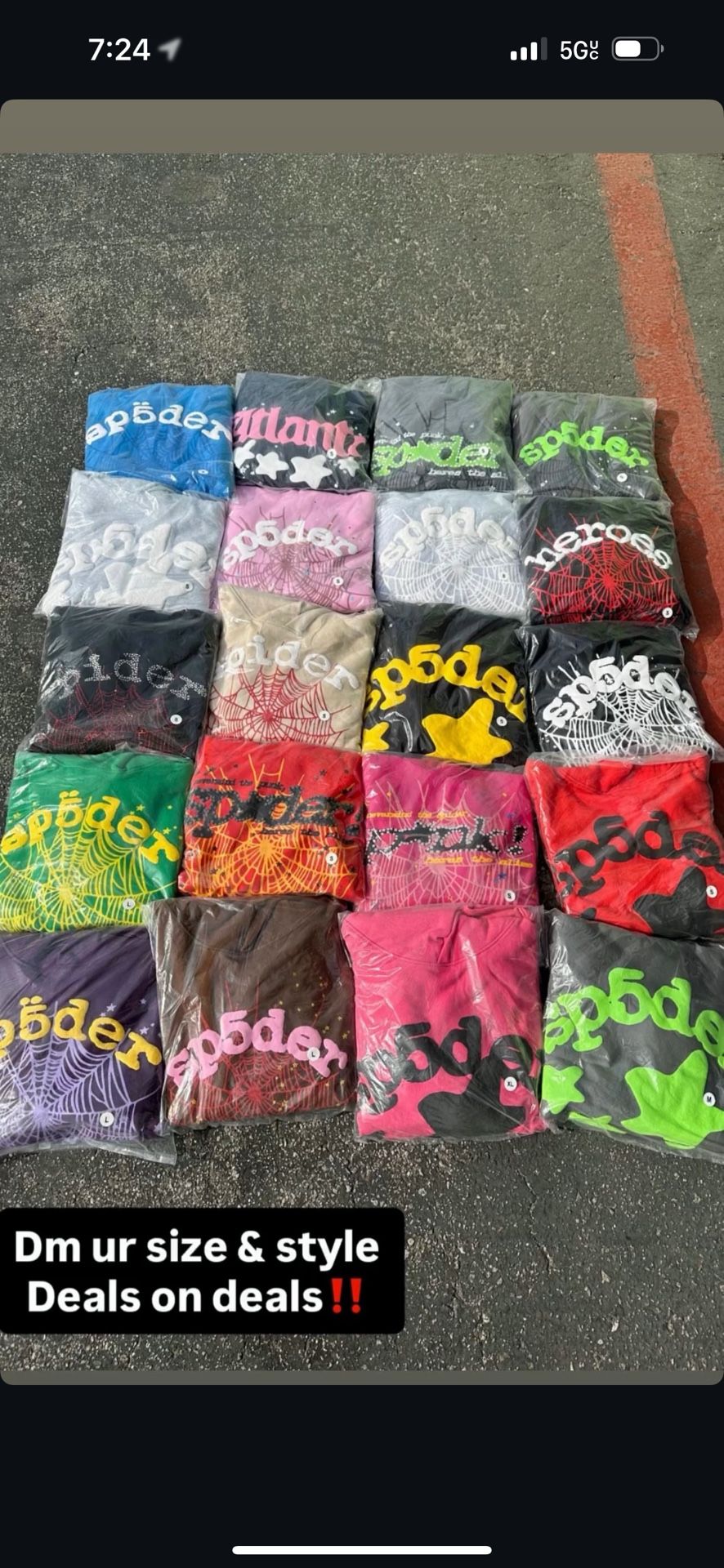 Sp5der Hoodies