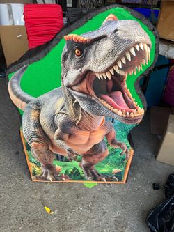 Jurassic figure piñata