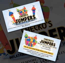 Business cards / promo cards / coupons