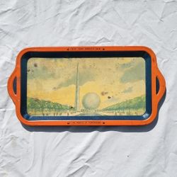 Original 1(contact info removed) New York World’s Fair 'The World of Tomorrow’ Tray