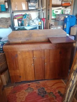 Antique Dry sink .