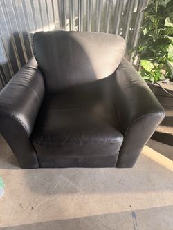 Black Leather Chair