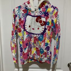 Girls Hello Kitty Zipper Sweater 