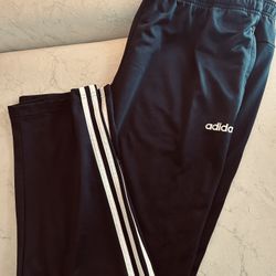 ADIDAS SWEAT PANTS BLACK MEN’S SIZE XXL