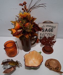 Lot of fall decor