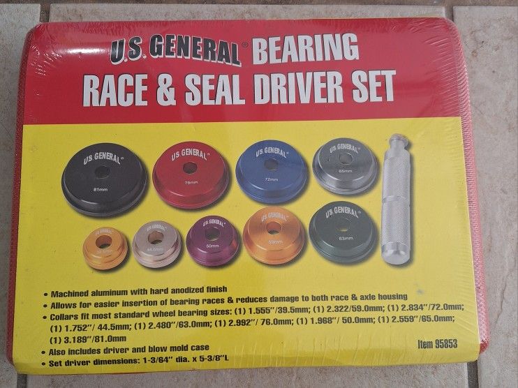 Bearing Race & Seal Driver Set