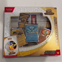 Pokemon 30th anniversary poster collection