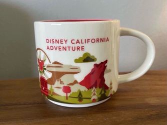 Starbucks You Are Here Mug Disney California Adventure Edition