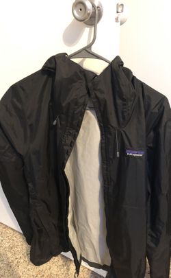 Patagonia rain jacket with hood