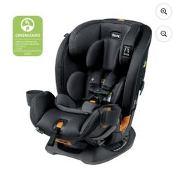 Chicco OneFit ClearTex All-in-One Car Seat - Obsidian (Black) - NEW