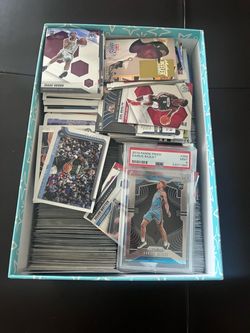 Huge Basketball Card Lot + PSA Rookie – 100s of Cards