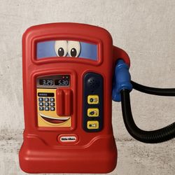 Little Tikes Red Toy Gas Pump with Blue Nozzle
