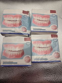 Functional denture x 4