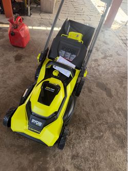 RYOBI 40V HP Brushless 21 in. Cordless Battery Walk Behind Self-Propelled Lawn Mower with (2) 6.0 Ah Batteries and Charger