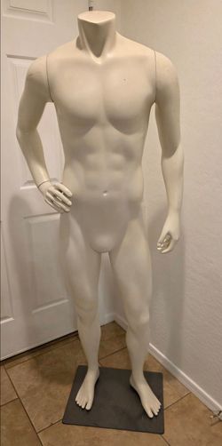 Headless Male Full-Body Mannequin with Base $140 each