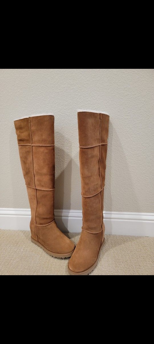 Over-the-Knee UGG Boots Barely Worn β Size 9