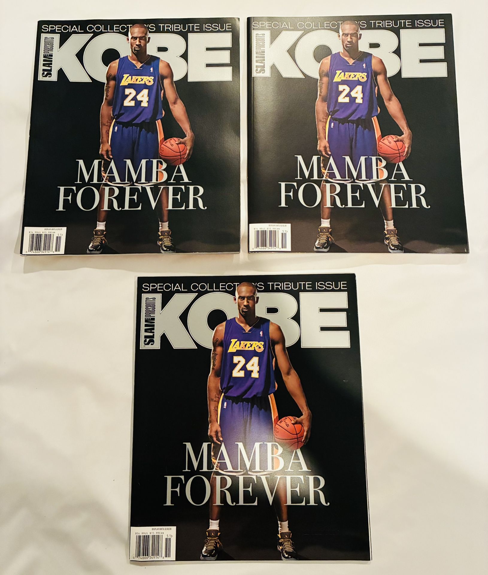 Kobe Bryant Slam Magazines ( 3 )