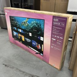 Samsung 75” QLED Q60C 4K UHD Smart Tv