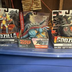 Play Mates Godzilla Figures