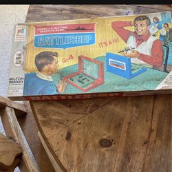 Vintage Battleship Game