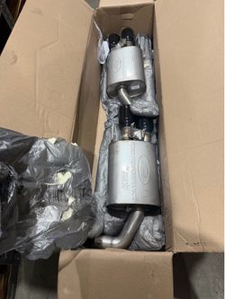 cat-back exhaust black tip