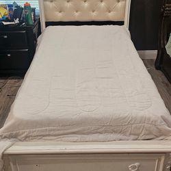 Twin Bed With Mattress